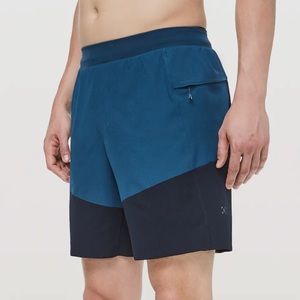 Lululemon Namaste at the Beach Shorts in Poseidon/True Navy